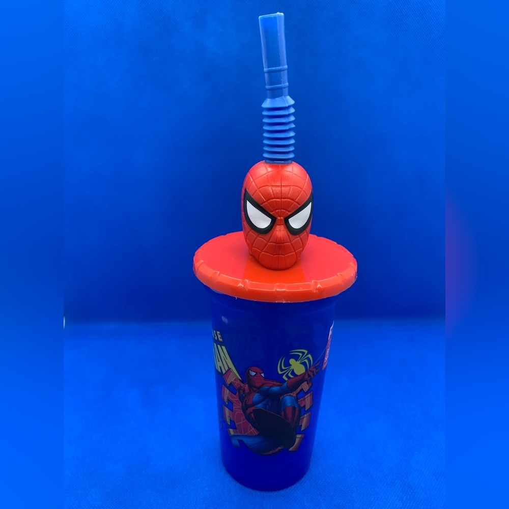 ZAK BPA Free SpiderMan Buddy Sip Tumbler with Straw and Lid